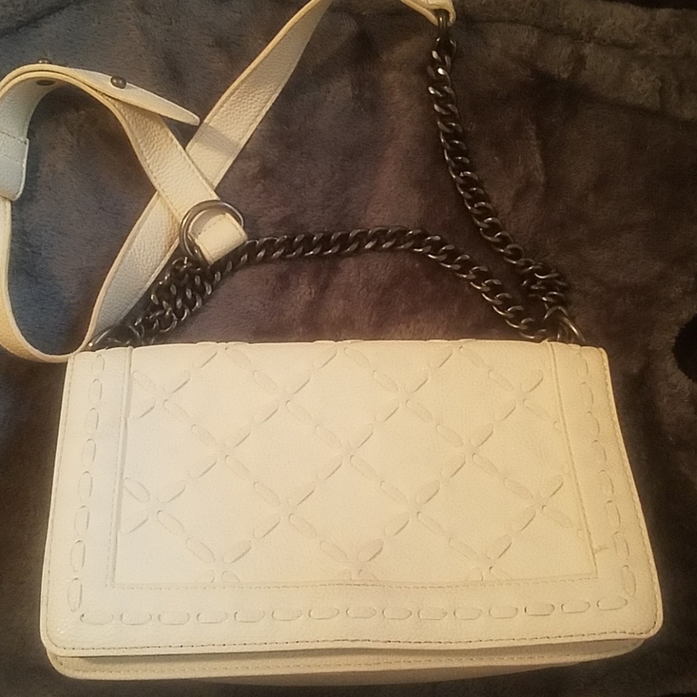 Forever 21 White crossbody bag